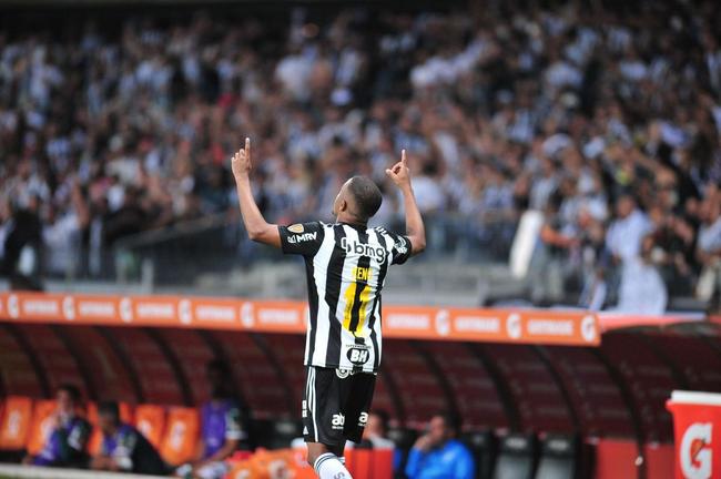 Fotos do jogo de ida das quartas de final da Copa Libertadores, entre Atltico e Palmeiras, no Mineiro