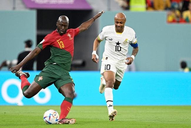 Portugal e Gana se enfrentaram pelo Grupo H da Copa do Mundo.