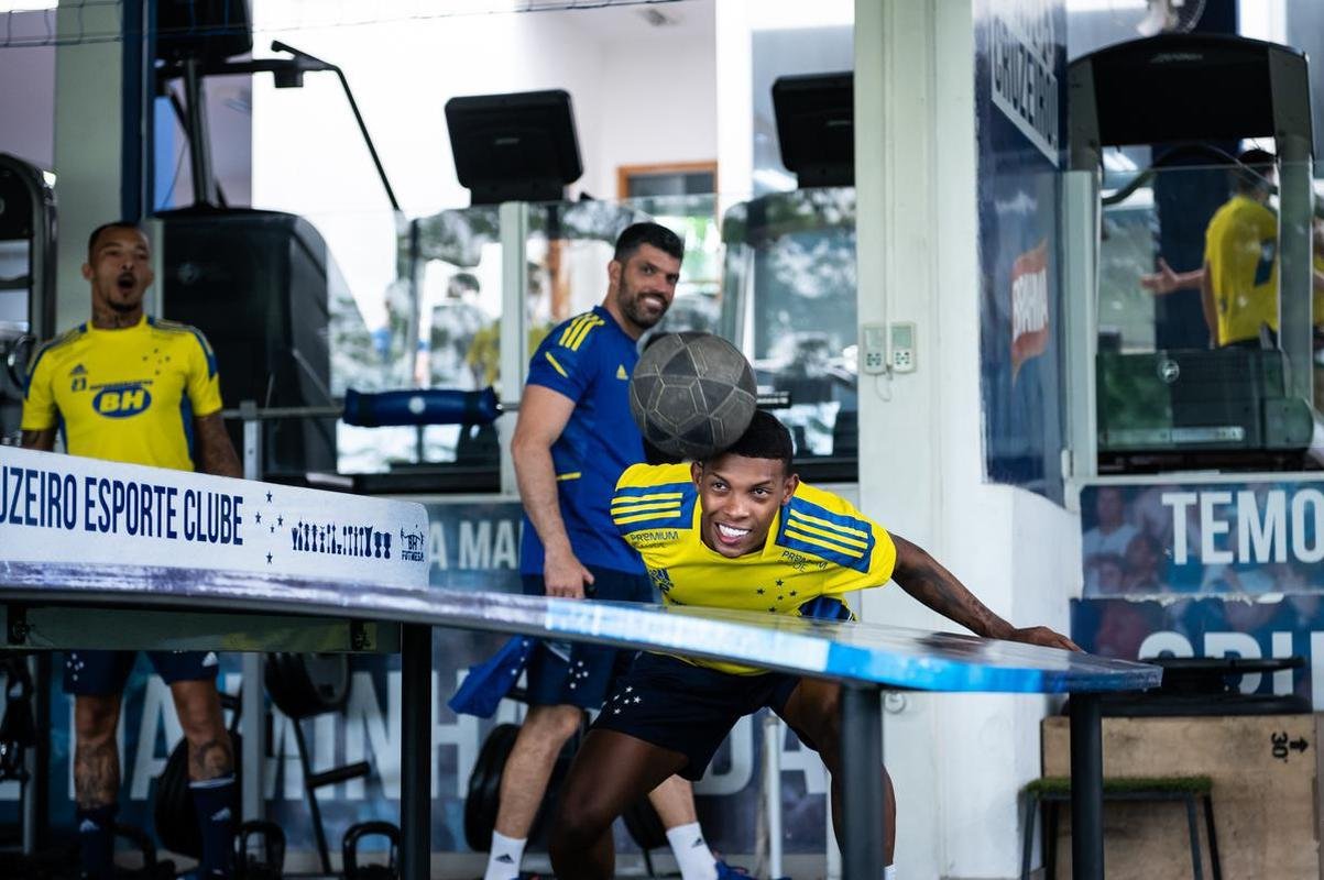 Fotos do treino do Cruzeiro desta tera-feira (26/10) na Toca II