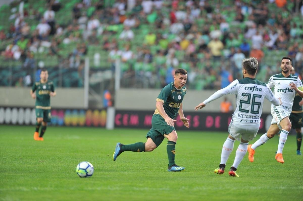 Imagens da partida entre Amrica e Palmeiras, no Independncia, pela 17 rodada do Campeonato Brasileiro 