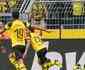 Borussia Dortmund sofre gol relmpago, mas goleia RB Leipzig por 4 a 1 na estreia