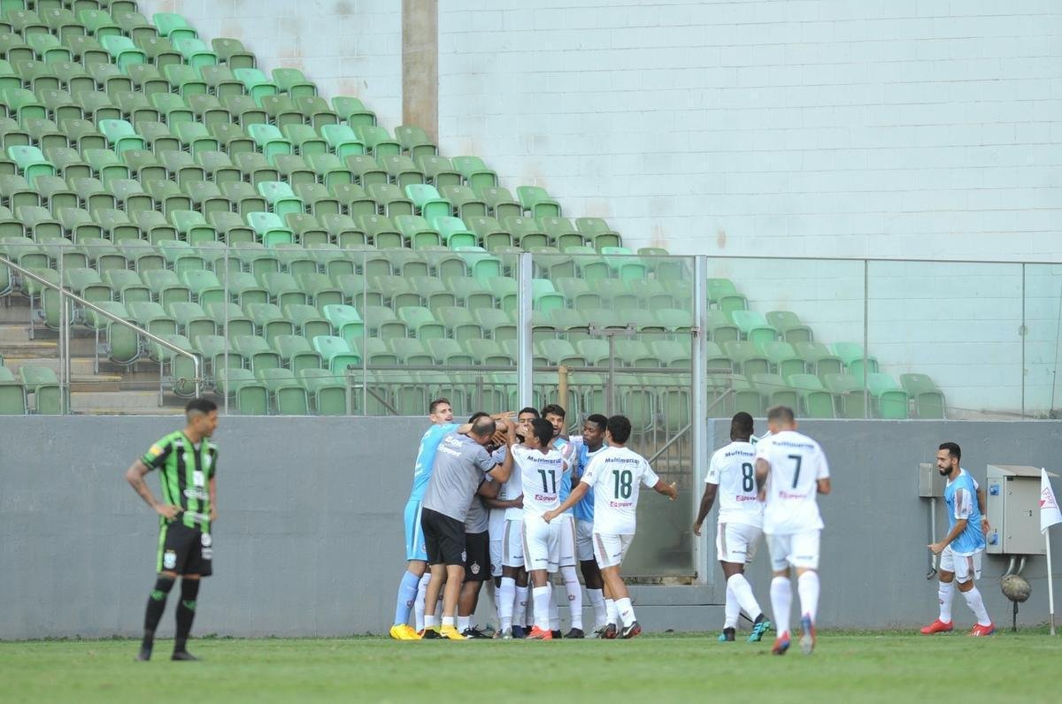 Amrica e Boa Esporte empataram em jogo movimentado no Independncia 