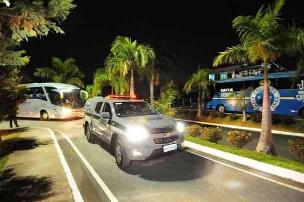 Imagens do treinamento da Seleo Francesa na Toca da Raposa II, em Belo Horizonte