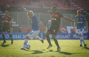 Cruzeiro empatou com Vitria no Barrado, em Salvador, por 1 a 1, pela 17 rodada do Brasileiro