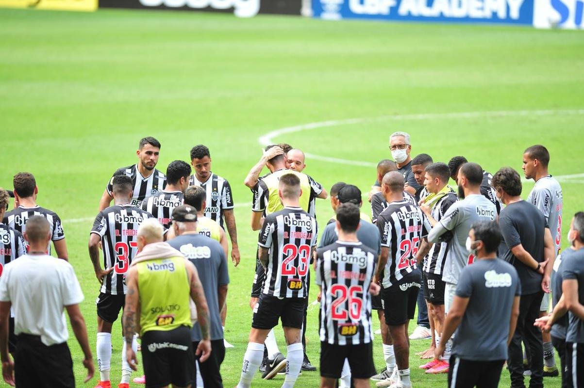 Fotos do jogo entre Atltico e Fortaleza, no Mineiro, pela primeira rodada do Campeonato Brasileiro de 2021
