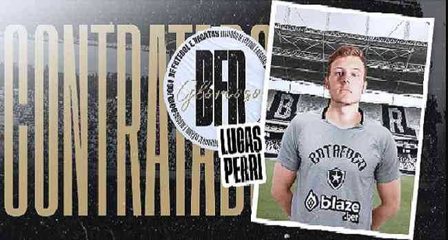 Lucas Perri  o novo reforo para a meta do Botafogo