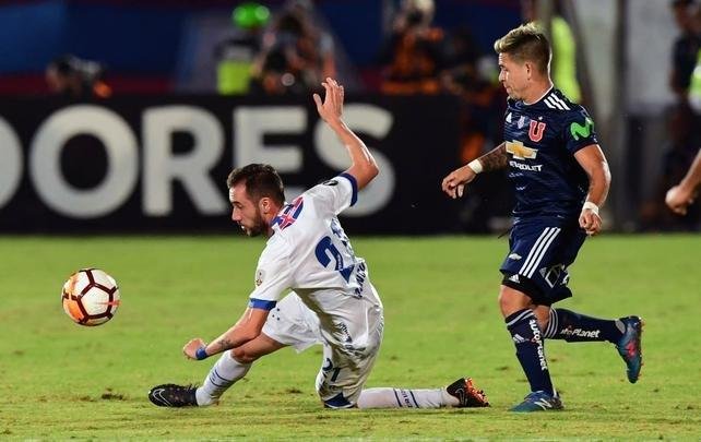 Fotos de Universidad de Chile x Cruzeiro, no Estdio Nacional, pela fase de grupos da Copa Libertadores