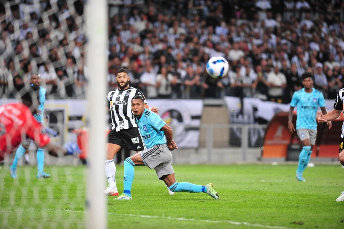 Fotos do jogo entre Atltico e Emelec, no Mineiro, em Belo Horizonte, pelas oitavas de final da Copa Libertadores 2022