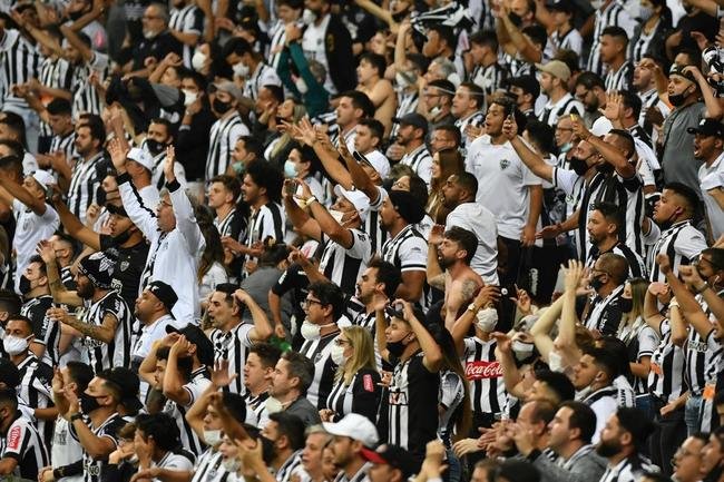 Fotos da torcida do Atltico na volta ao Mineiro no duelo contra o River Plate, pelas quartas de final da Copa Libertadores