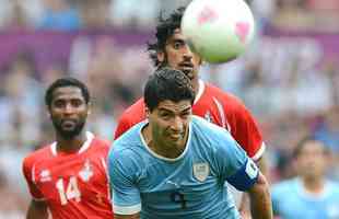 Atacante Luis Suárez disputou Londres-2012 com o Uruguai, mas não passou da fase de grupos
