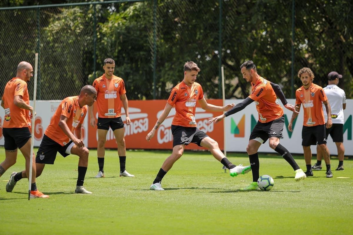 Atltico encerra preparao para encarar o Cruzeiro