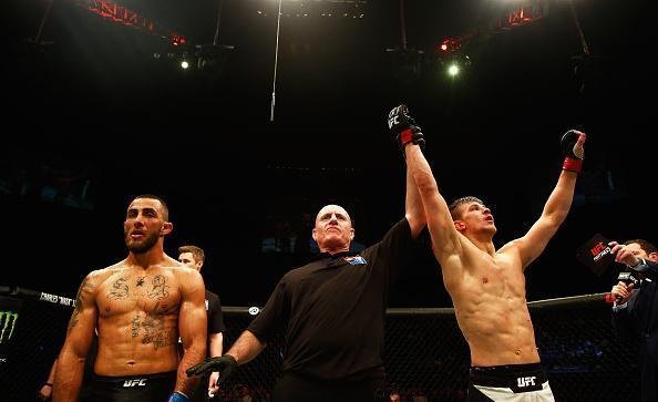Arnold Allen venceu Yaotzin Meza por decisão unânime