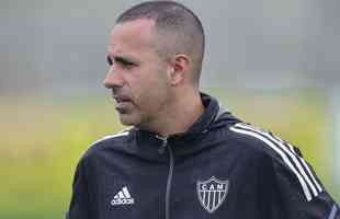 Treino do Atltico na Cidade do Galo, na manh desta tera-feira (24/1).