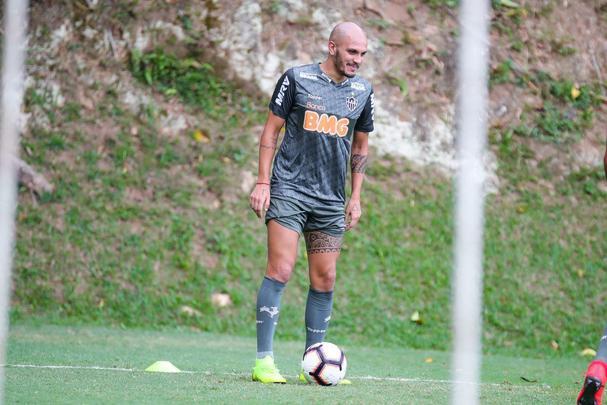 Atlético treinou nesta terça-feira, na Cidade do Galo