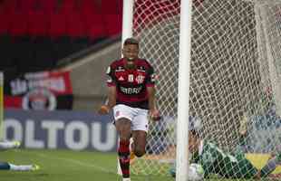 #15 - Bruno Henrique (Flamengo) - 17 gols em 39 jogos - mdia de 0,43 por jogo