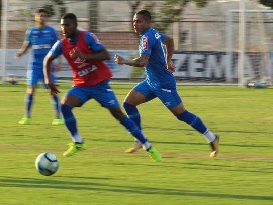 Galeria de fotos do treino do Cruzeiro na tarde desta quinta-feira, na Toca da Raposa II