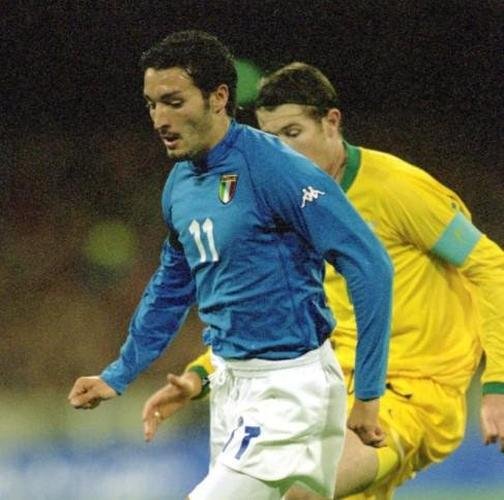 Lateral Gianluca Zambrotta esteve em Sydney-2000, quando a Itlia foi eliminada pela Espanha nas quartas de final