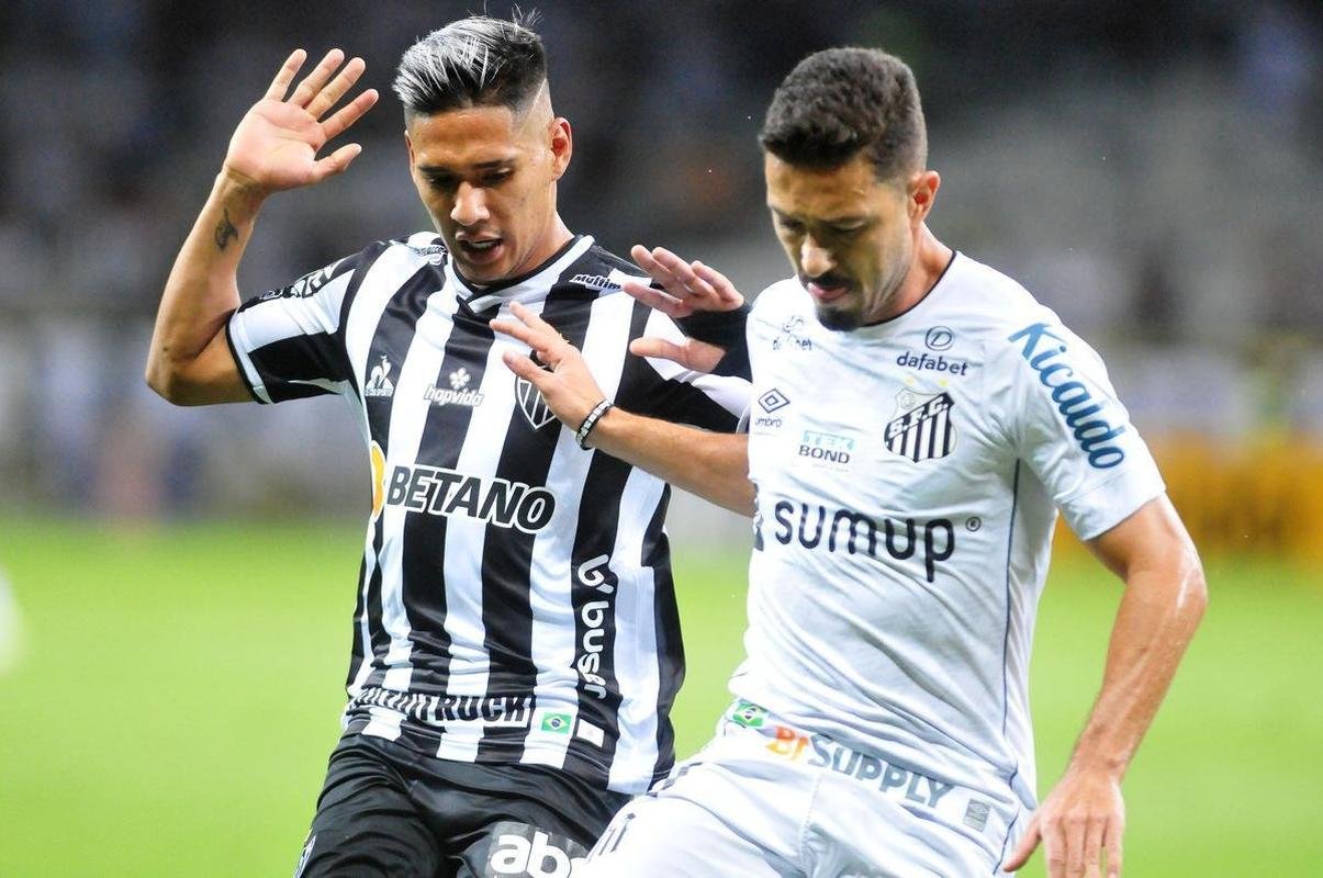 Fotos do jogo entre Atltico e Santos, no Mineiro, pela 26 rodada da Srie A do Campeonato Brasileiro