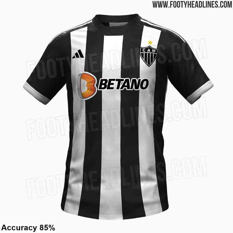 Site Footy Headlines vazou suposta nova camisa do Atltico