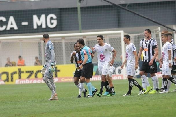 Atltico bateu o Santos na estreia de Vagner Mancini em Belo Horizonte