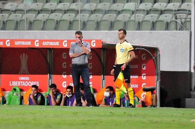 Fotos do jogo entre Amrica e Tolima, no Independncia, em Belo Horizonte, pela terceira rodada do Grupo D da Copa Libertadores 2022
