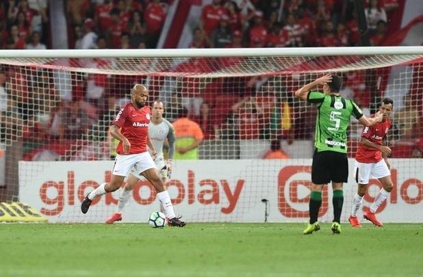 América enfrentou o Internacional, no Beira-Rio, em Porto Alegre, pela 34ª rodada do Brasileiro