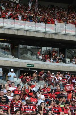 Torcidas de Cruzeiro e Flamengo fizeram a festa em duelo das equipes no Mineiro