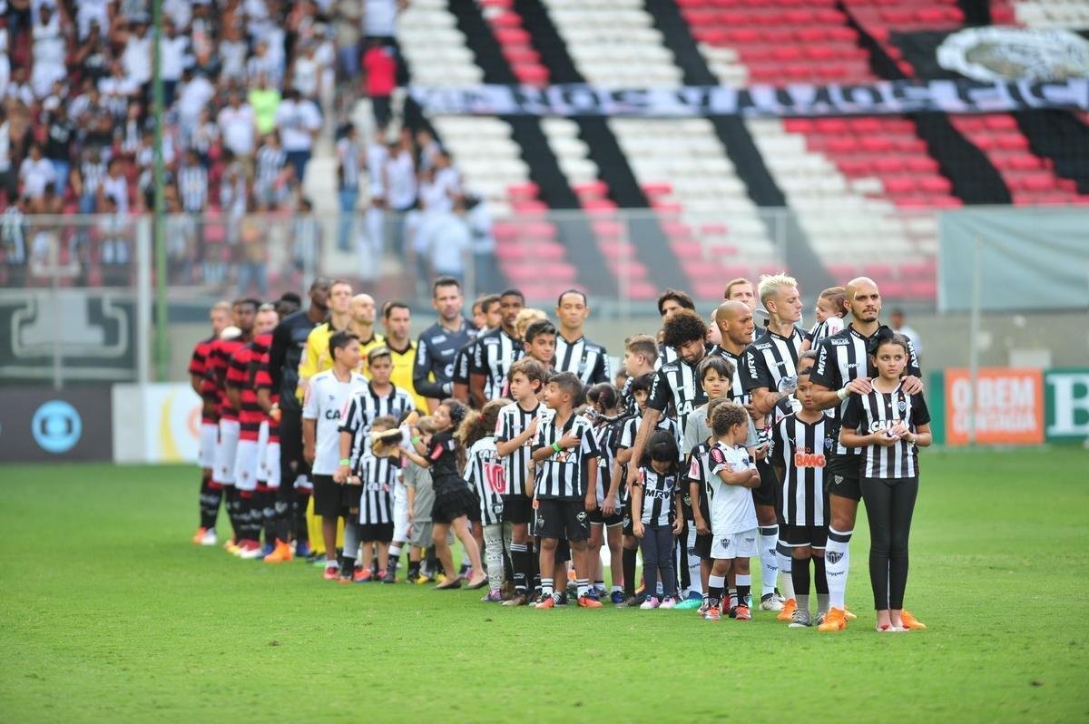 Veja imagens do jogo entre Atltico e Vitria