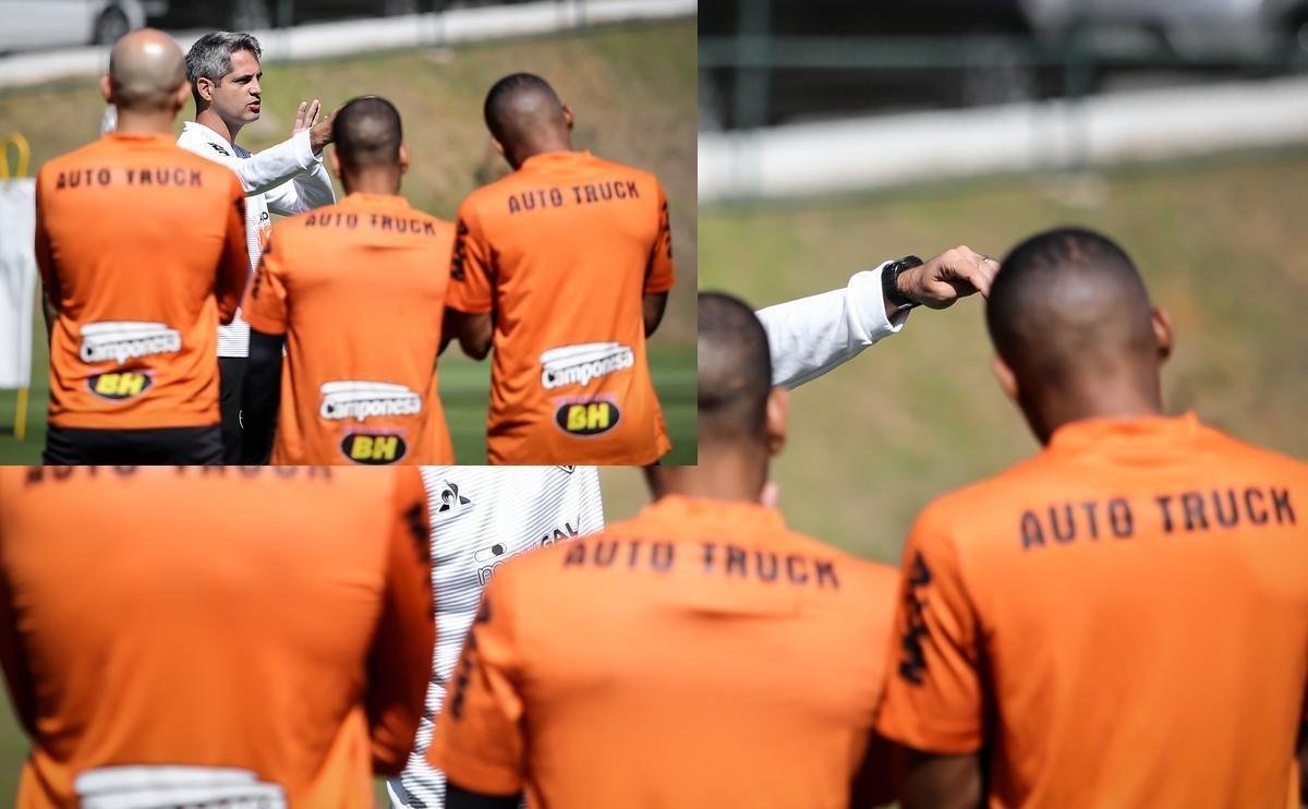 Atltico fez, nesta sexta, ltimo treino antes do duelo na Arena da Baixada