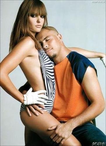 Fernanda Lima e Ronaldo nunca confirmaram o boato de romance entre os dois.