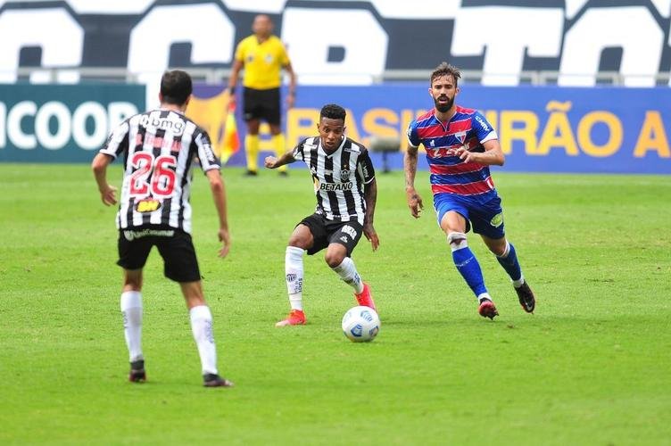 Fotos do jogo entre Atltico e Fortaleza, no Mineiro, pela primeira rodada do Campeonato Brasileiro de 2021