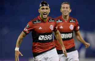 5 - Arrascaeta (Flamengo): Nota: 7.93