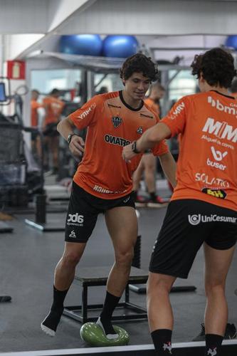 Fotos do treino do Atlético nesta segunda-feira, 13 de setembro de 2021