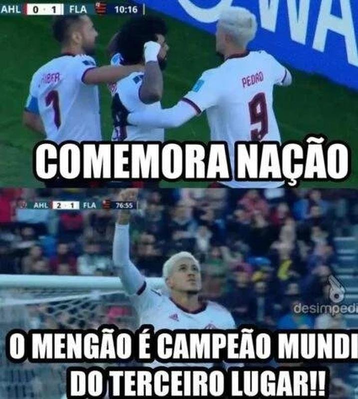 Torcedores rivais zombam de terceiro lugar do Flamengo no Mundial; veja memes
