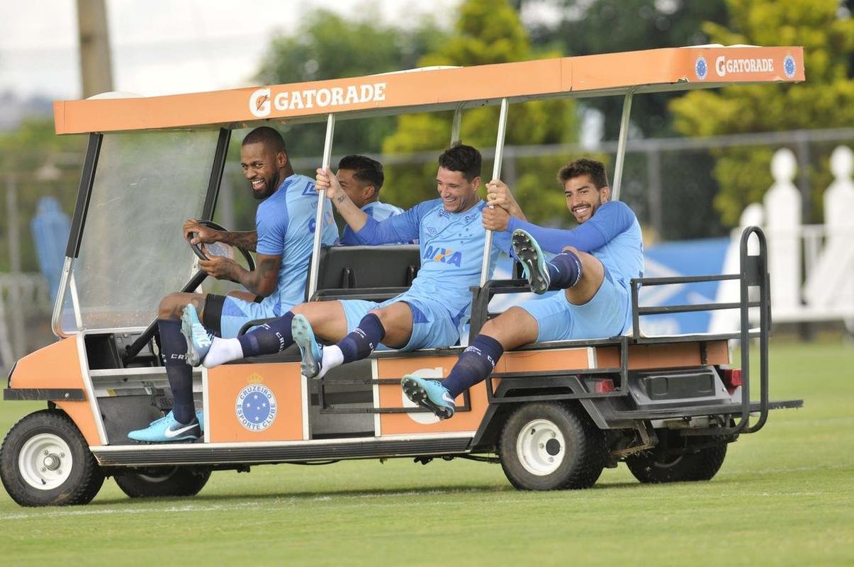 Lucas Romero pelo Cruzeiro na temporada 2018