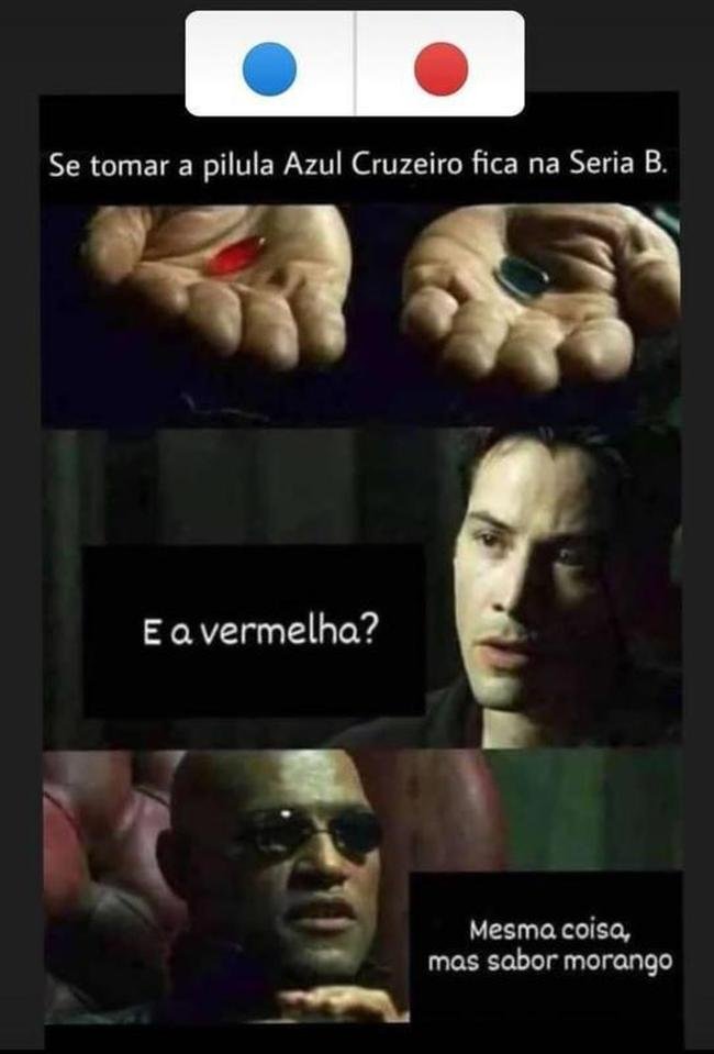 Rivais zoaram Cruzeiro por derrota para o CSA neste domingo