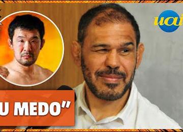 "Tem situação que você entra com medo mesmo", admitiu Minotouro em entrevista exclusiva ao podcast Pod ou não pode? da TV Alterosa