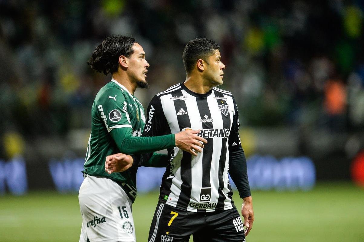 Fotos do jogo entre Palmeiras e Atltico, no Allianz Parque, em So Paulo, pelas quartas de final da Copa Libertadores de 2022