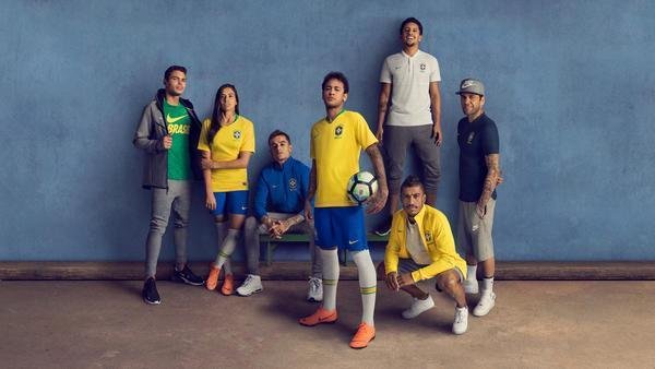CBF apresentou linha completa de uniformes da Seleção Brasileira para Copa do Mundo da Rússia