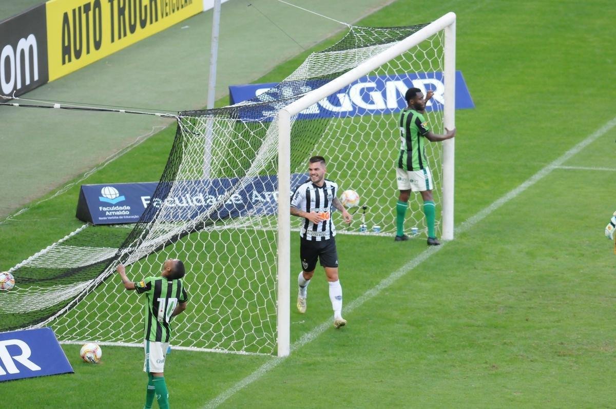 Fotos do clssico entre Atltico e Amrica neste domingo, no Mineiro, pela semifinal do Campeonato Mineiro