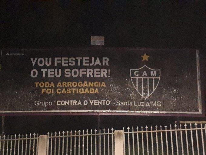 Torcedores do Atlético zoaram os rivais nas redes sociais