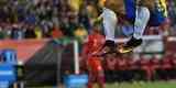 Imagens do duelo entre Brasil e Peru, em Foxborough (EUA), pela Copa Amrica