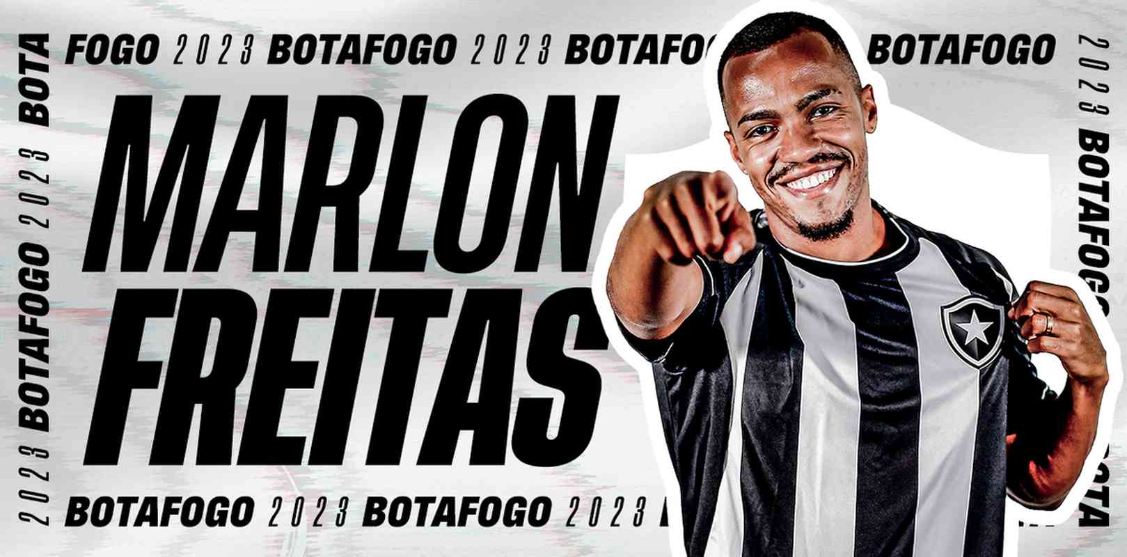 Botafogo anunciou o meia Marlon Freitas
