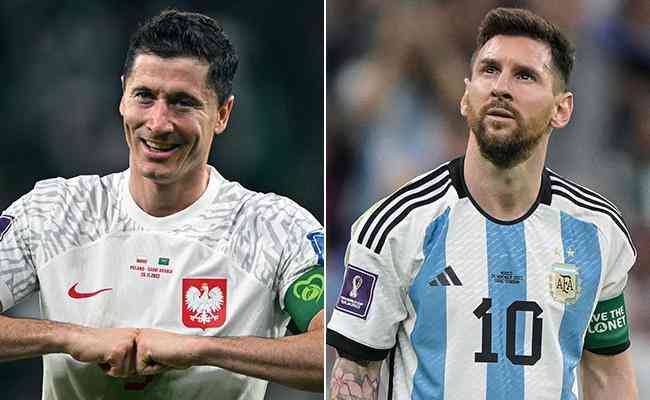 Lewandowski e Messi so os astros da partida desta quarta-feira