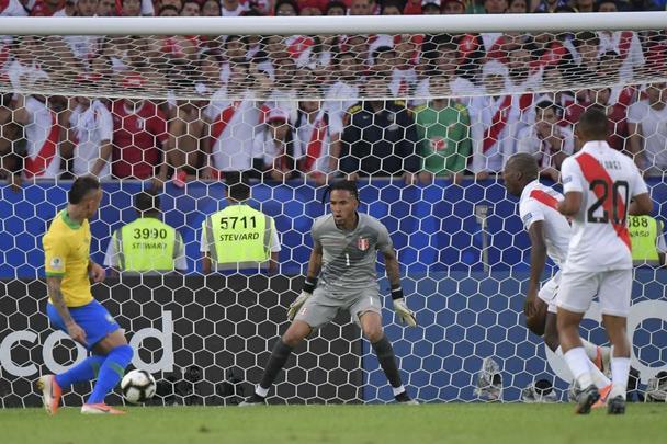 Fotos da decisão da Copa América entre Brasil e Peru, no Maracanã