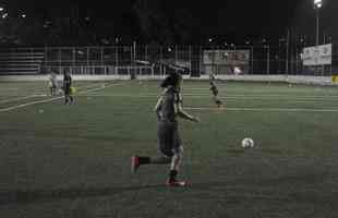 Reportagem acompanhou rotina de treinos do time feminino do Atltico