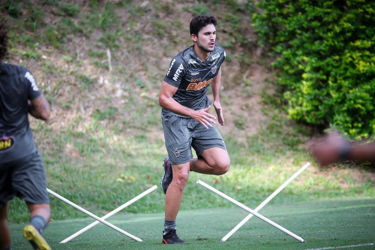 Atltico treinou nesta tera-feira, na Cidade do Galo