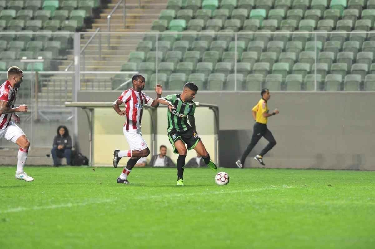 Amrica e Nutico se enfrentaram, no Independncia, pela 20 rodada da Srie B do Brasileiro