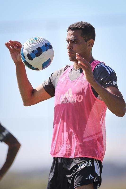 Fotos do treino do Atltico neste domingo, na Cidade do Galo