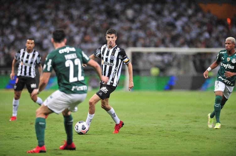 Fotos da partida de volta da semifinal da Copa Libertadores de 2021, no Mineiro, entre Atltico e Palmeiras
